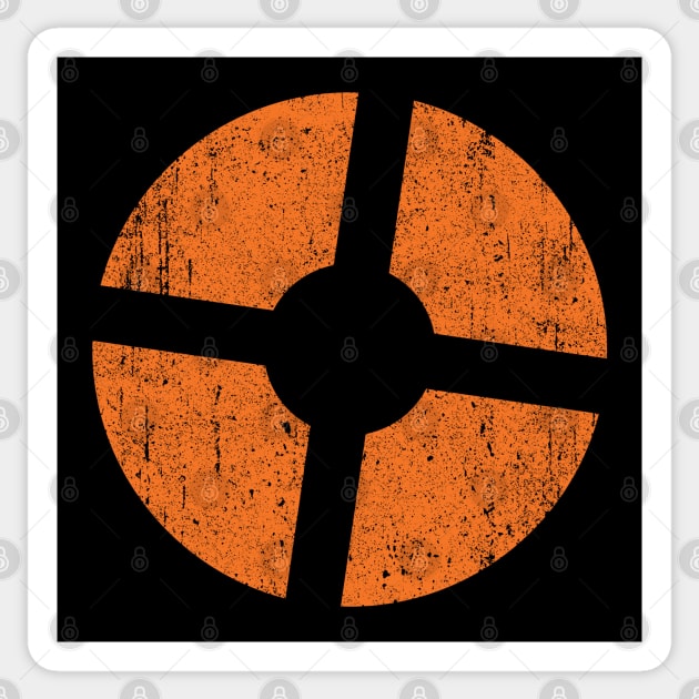 Team Fortress Symbol Sticker by huckblade